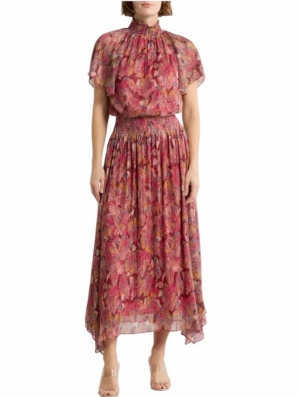 Ramy Brook Jerry Gown In Multi Marble S NWT